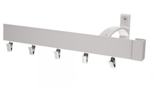 Garniže MODERN - jednoradové na stenu - odtieň INOX