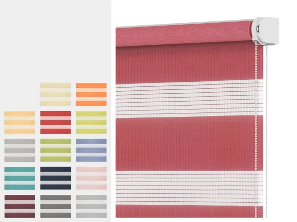 Roleta SOLID S - deň a noc - látka BAHAMA