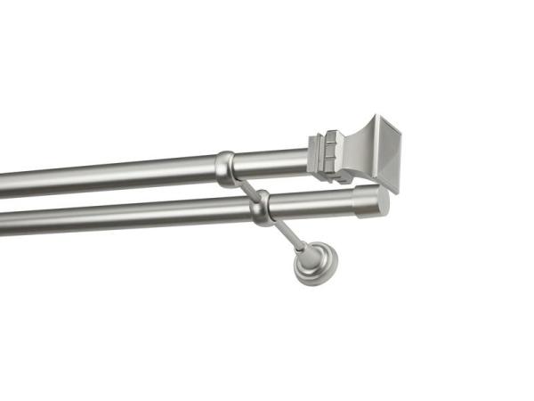 Garniže 25x25mm - dvojradové - VEŽA - satin 1