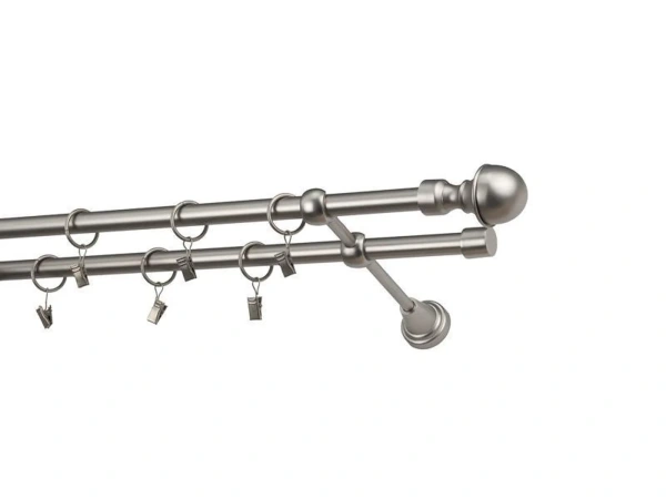 Garniže 16x16mm - dvojradové - BOSTON - satin