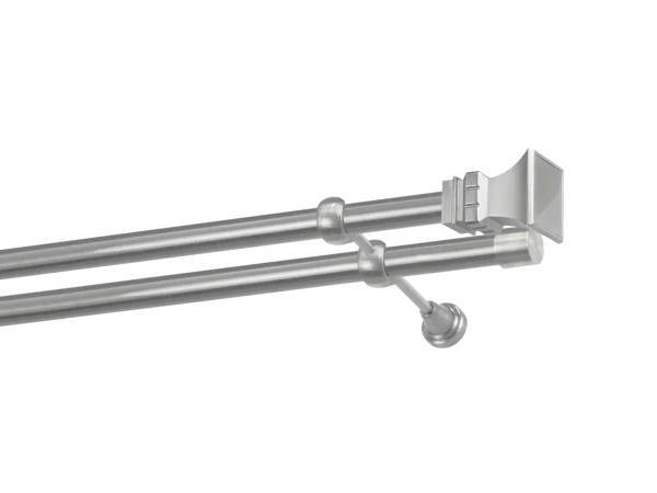 Garniže 25x25mm - dvojradové - VEŽA - satin 1