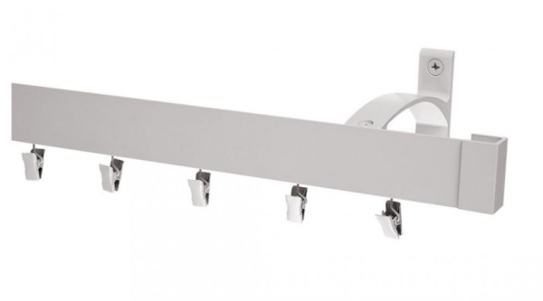 Garniže MODERN - jednoradové na stenu - odtieň INOX