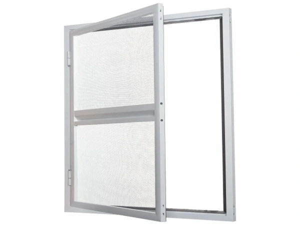 Sieťky na DVERE  - pántové v ráme SMART - farby RAL 1