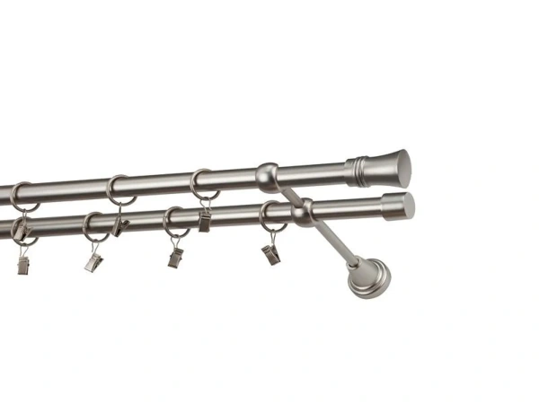 Garniže 19x19mm - dvojradové - CAPRI - satin