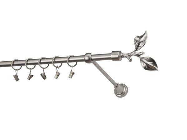 Garniže 16mm - jednoradové - LIST ROSE - satin