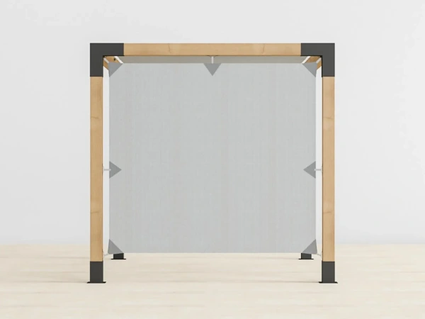 Pergola VEGAS - voľne stojaca na pätkách - 2 sekčná 2