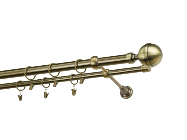 Garniže 25x16mm - dvojradové - KALISTO - antik