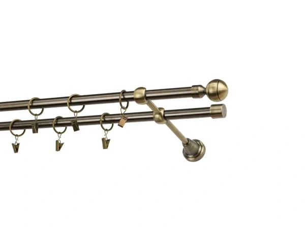 Garniže 16x16mm - dvojradové - PAOLA - antik