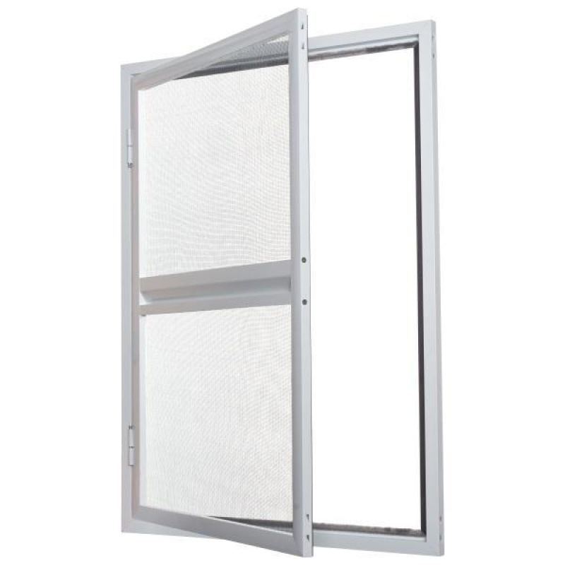 Sieťky na DVERE  - pántové v ráme SMART - farby RAL 1