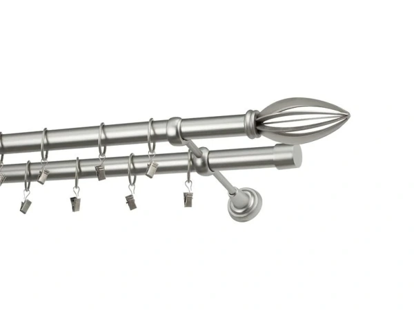 Garniže 25x25mm - dvojradové - PANTEON - satin