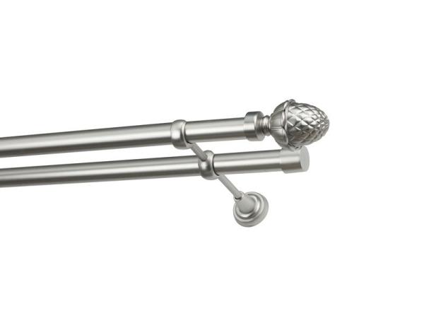 Garniže 25x25mm - dvojradové - ŽALUĎ - satin 1