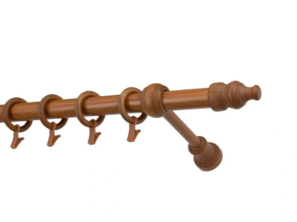 Garniže drevená 28mm jednoradové - JELŠA