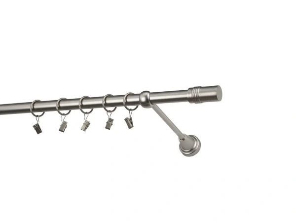 Garniže 19mm - jednoradové - CYLINDER - satin