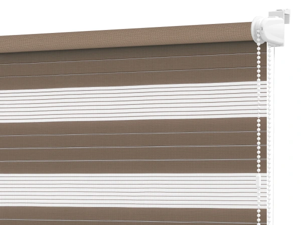 Roleta MINI+ deň a noc - látka KRÉTA 1