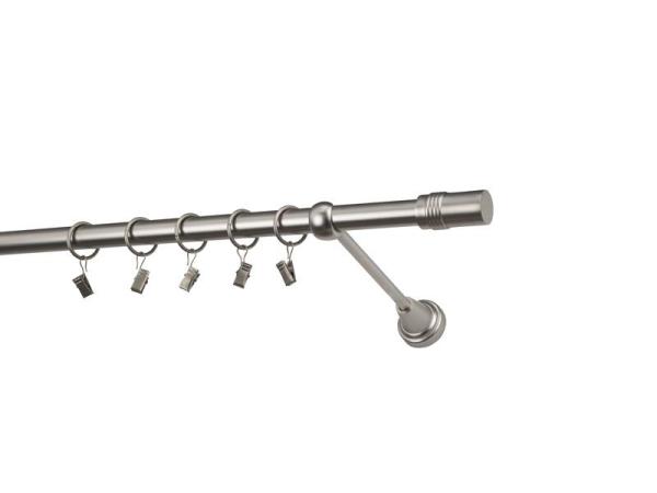 Garniže 19mm - jednoradové - CYLINDER - satin