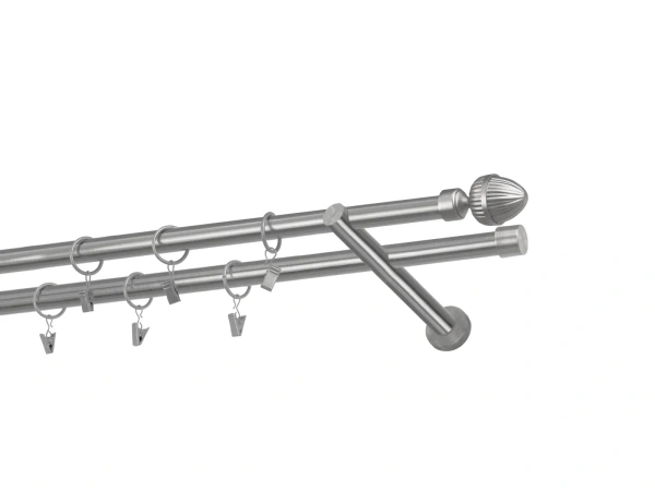 Garniže 19x19mm - dvojradové - ODEON - satin