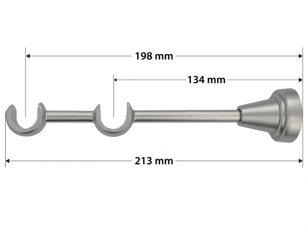Garniže 19x19mm - dvojradové - ODEON - satin 4
