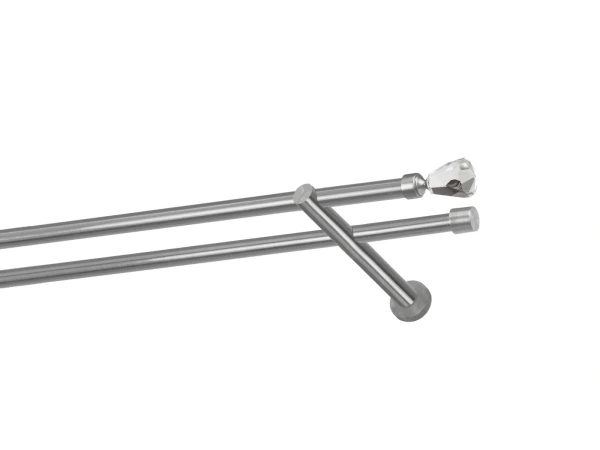 Garniže 16x16mm - dvojradové - CRYSTAL CONE - satin 1