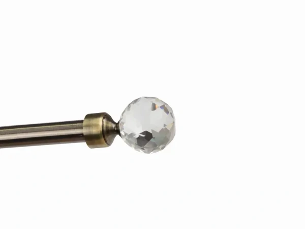 Garniže 16x16mm - dvojradové - GUĽA CRYSTAL - antik 5