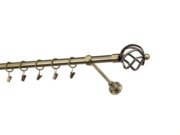 Garniže 19mm - jednoradové - SPIRAL - antik