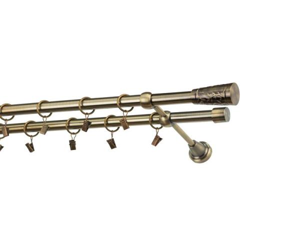 Garniže 19x19mm - dvojradové - SEVILLA - antik