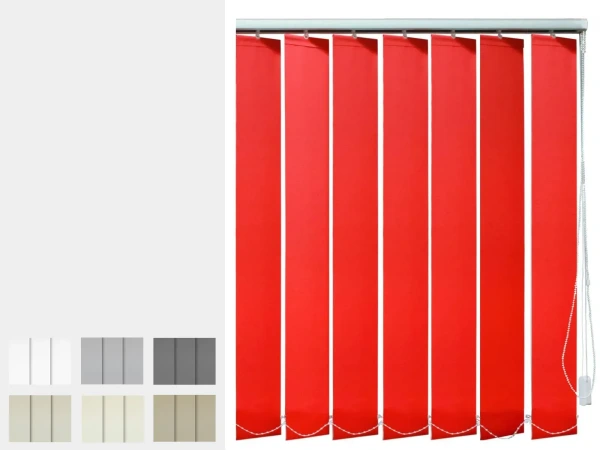 Vertikálne žalúzie - látka KAMERUN BO (zatemňujúca)