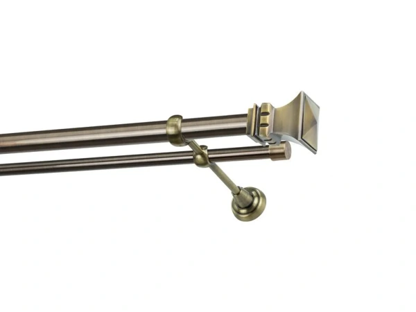 Garniže 25x16mm - dvojradové - VEŽA - antik 1