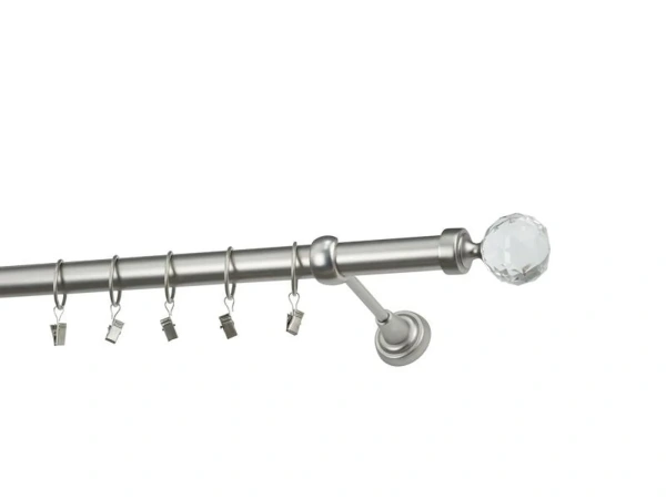 Garniže 25mm - jednoradové - GUĽA CRYSTAL - satin