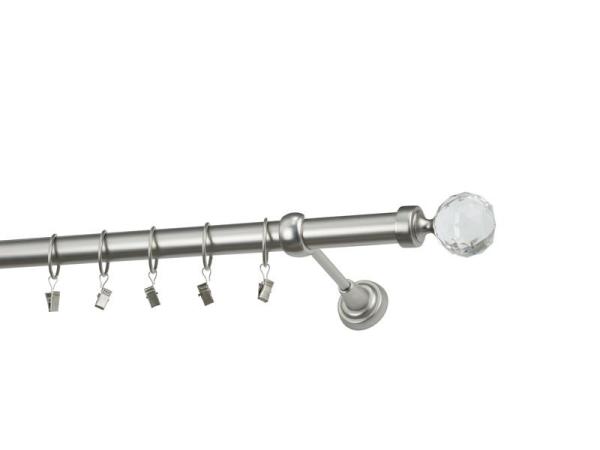 Garniže 25mm - jednoradové - GUĽA CRYSTAL - satin