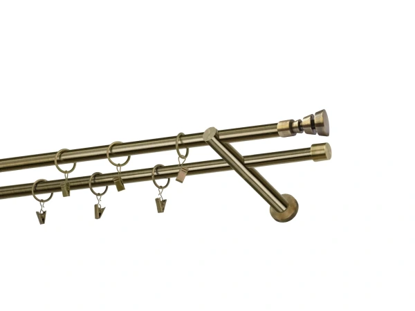 Garniže 16x16mm - dvojradové - AFINA - antik