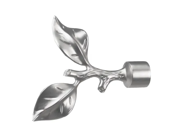 Garniže 16x16mm - dvojradové - LIST ROSE - satin