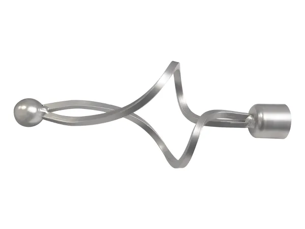 Garniže 16x16mm - dvojradové - FALIST - satin