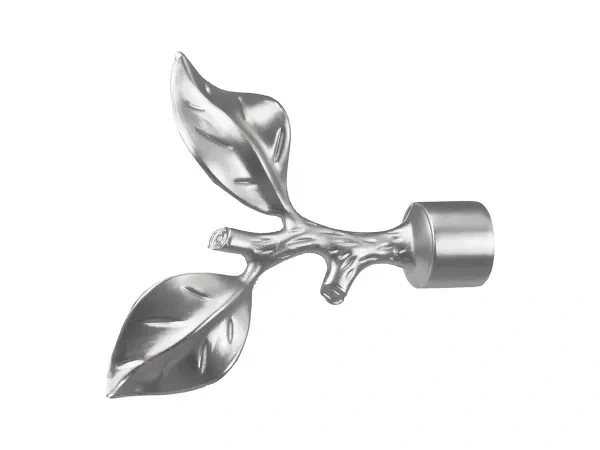 Garniže 16x16mm - dvojradové - LIST ROSE - satin