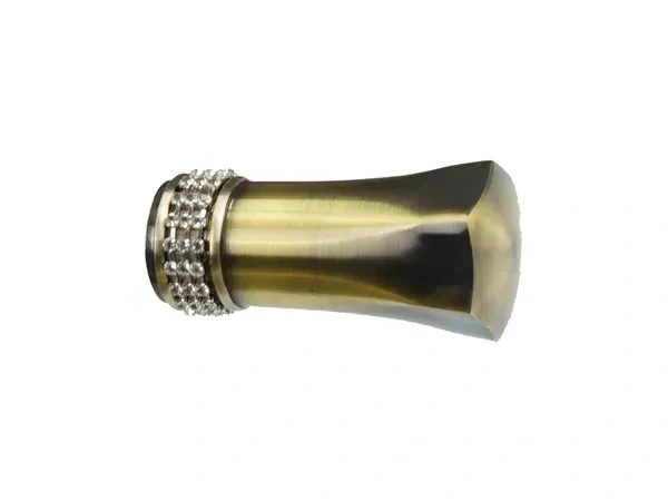 Garniže 25x25mm - dvojradové - PLUTON CRYSTAL - antik