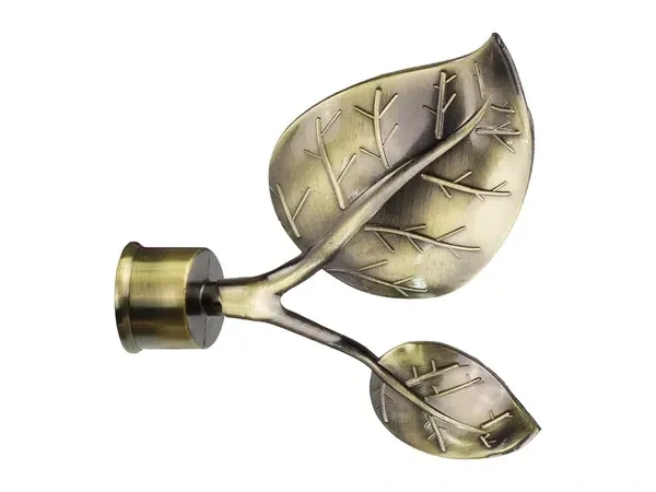 Garniže 25x25mm - dvojradové - LIST VEĽKÝ  - antik