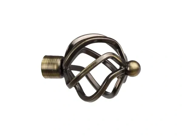 Garniže 16mm - jednoradové - SPIRAL - antik