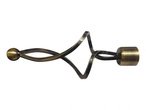 Garniže 16x16mm - dvojradové - FALIST - antik