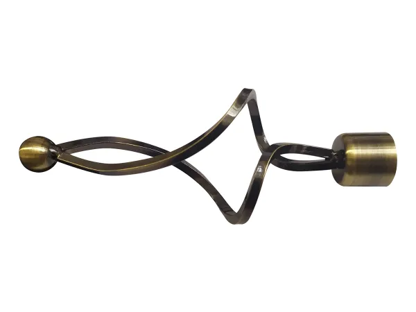 Garniže 16x16mm - dvojradové - FALIST - antik