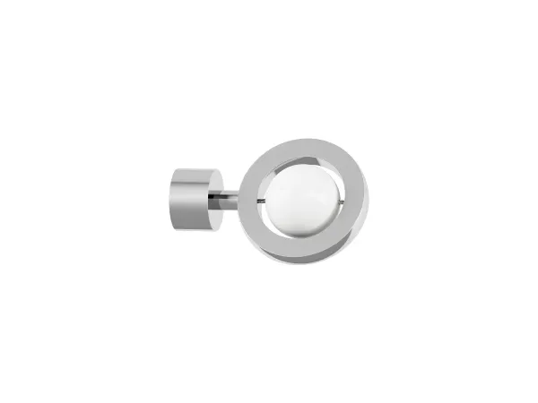 Garniža 19x19mm obyčajná tyč - 2rady - SFERA - čierno biela