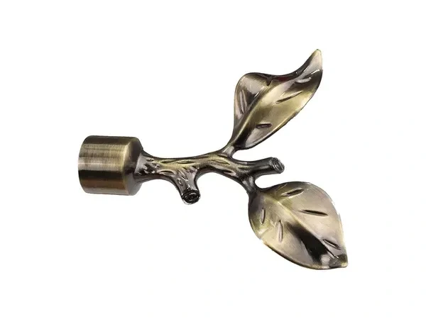 Garniže 19x19mm - dvojradové - LIST ROSE - antik