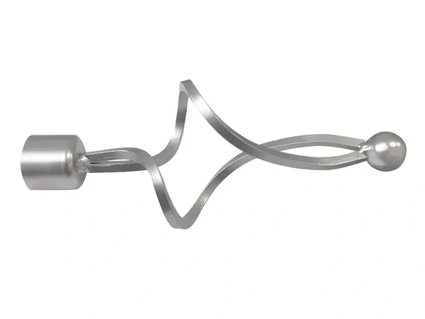 Garniže 19mm - jednoradové - FALIST - satin