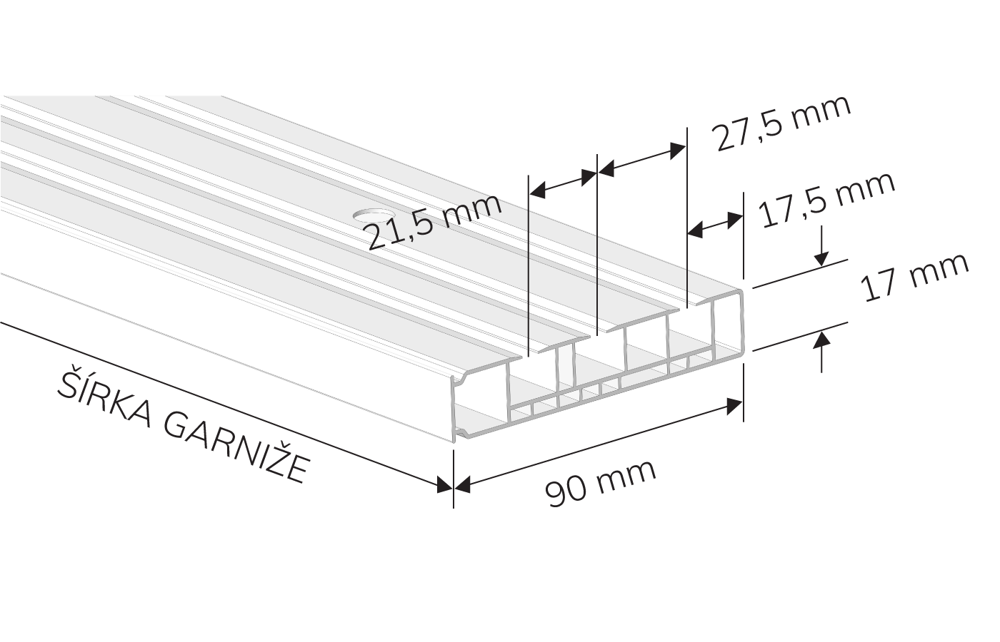 koty japonske steny trojdrážkové