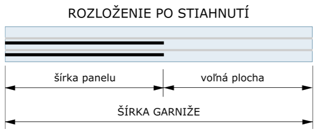 japonska stena 2x drazka, 2x panel stiahnuta