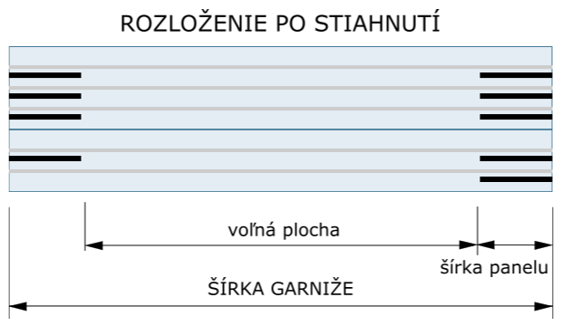 japonska stena 5x drazka, 9x panel stiahnuta